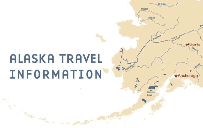 Alaska Map - Base Camp Anchorage Hostel