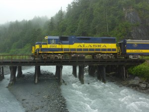 Explore AK: Alaska train